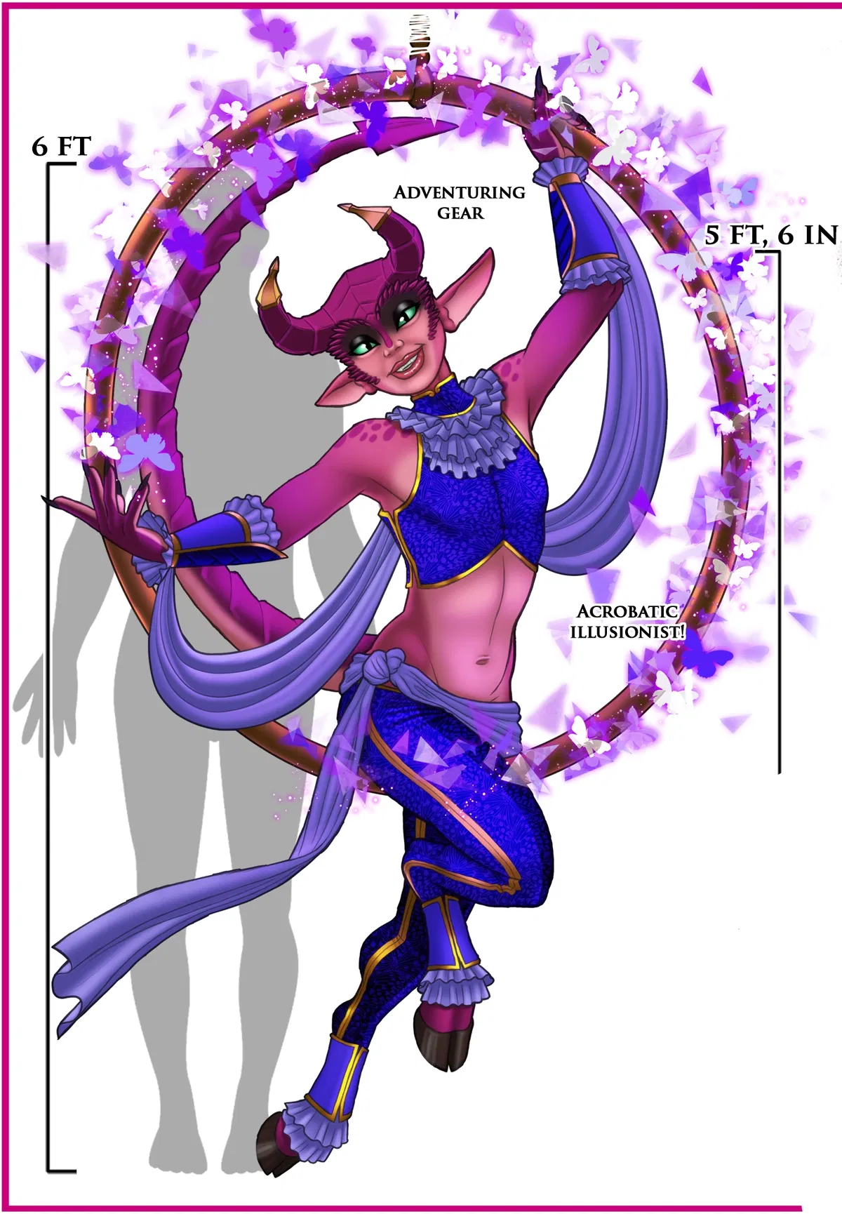 Vathran, the Dancing Incubus Femboy