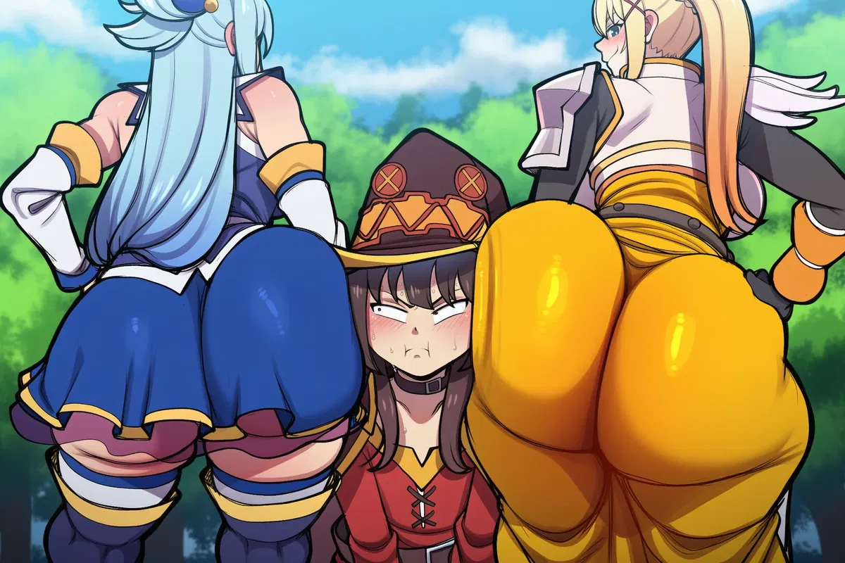 Making it up to you after another failed mission ll aqua darkness and megumin