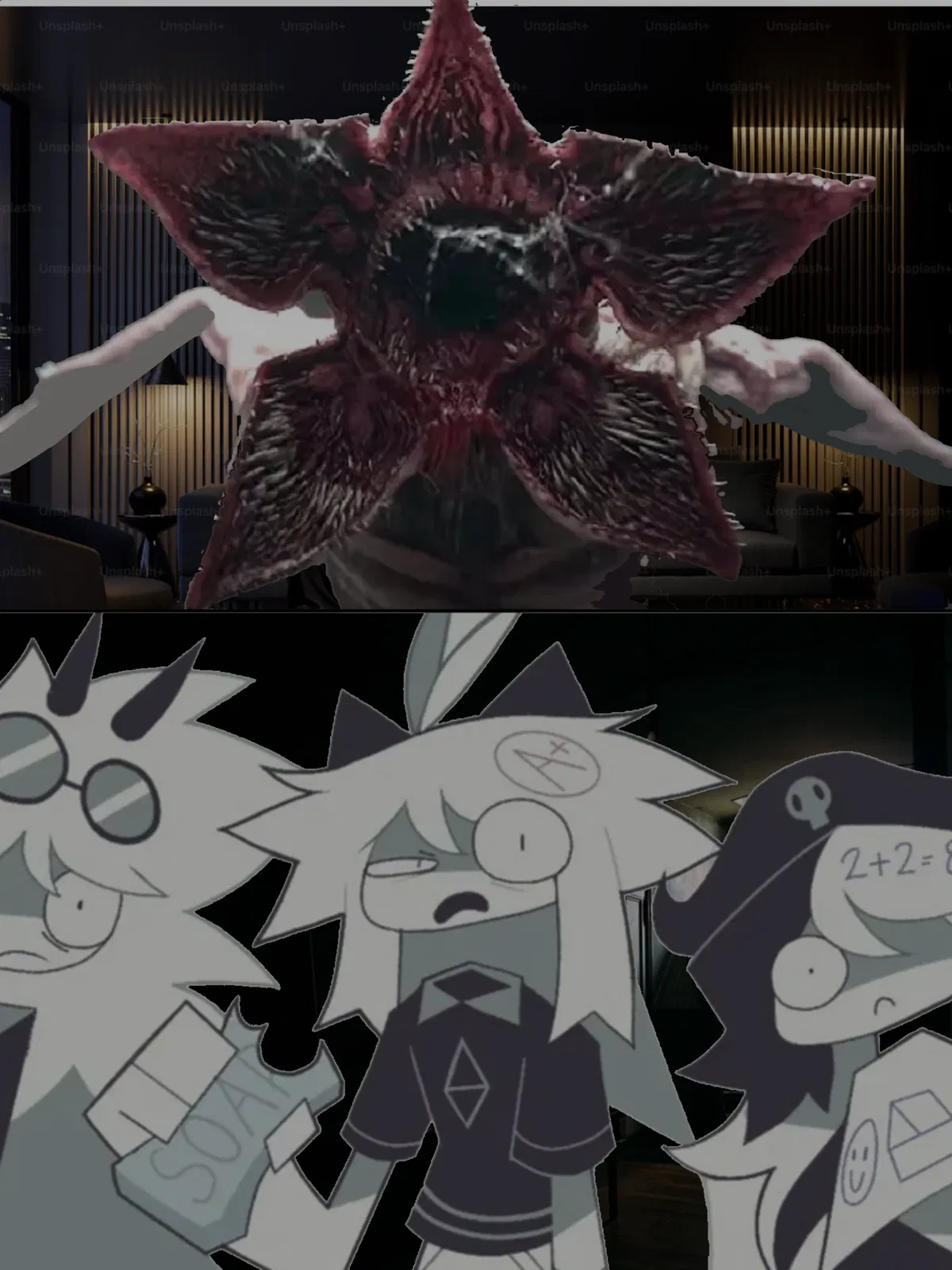 FPE- Demogorgon attack at The Bully Trio Sleepover!!