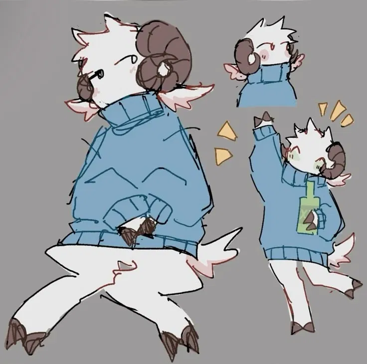 🧡🕯️Faunus Ashford - Art in the Making🕯️💙