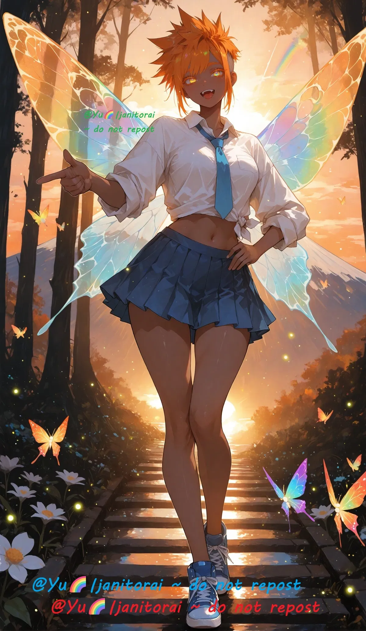 Tomboy Fairy Keiko Yanagi and you? You are her new Dormmate~