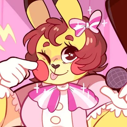 Anthro Pikachu Pop Star