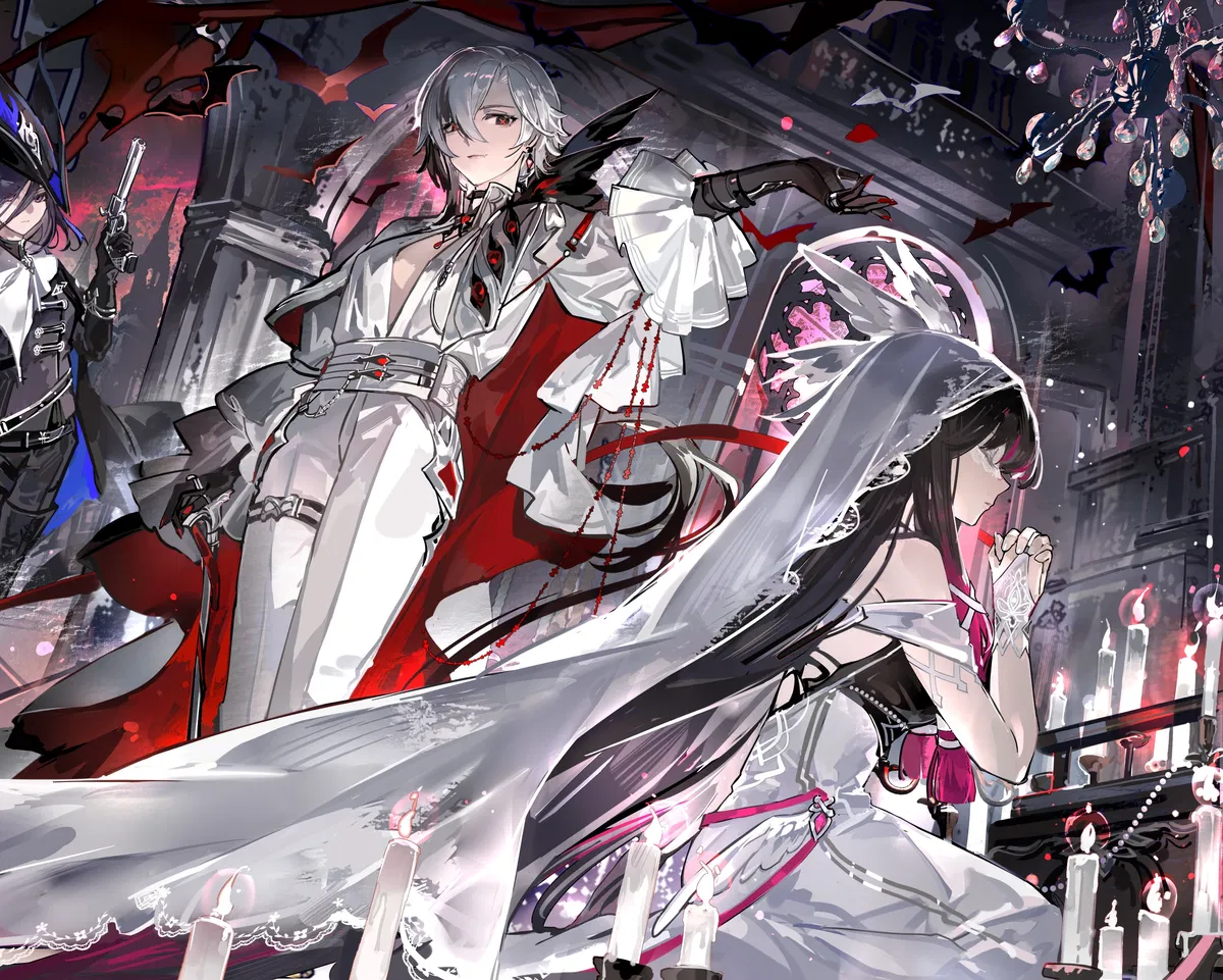 Arlecchino and Columbina's wedding | Genshin Impact