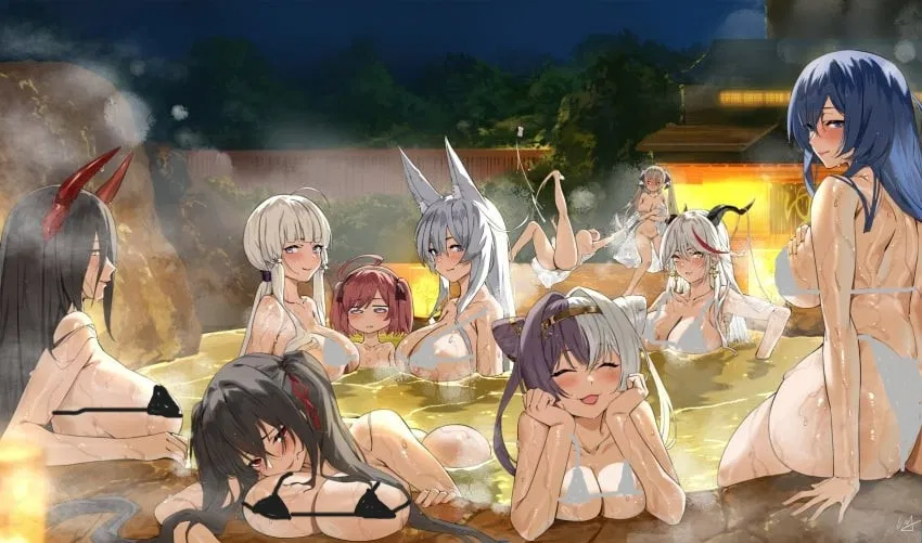 Azur Lane Onsen (Vanilla ver.)