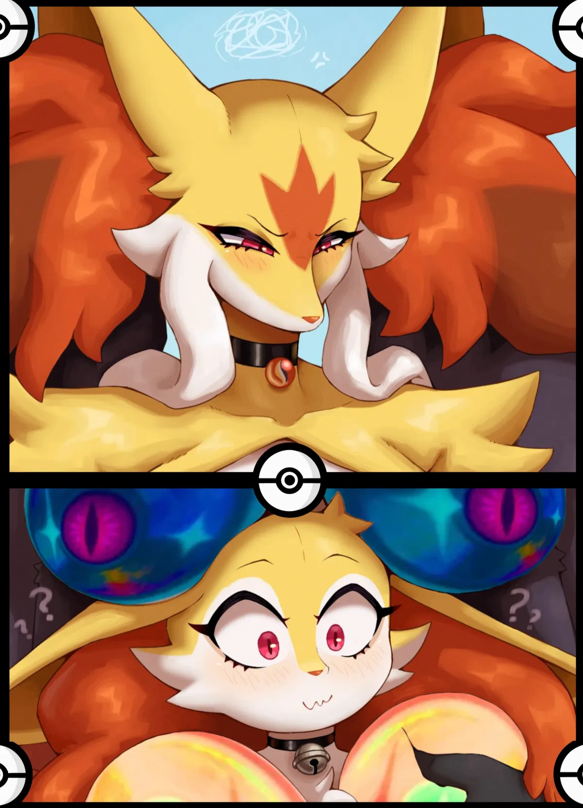 Braixen and Mega Delphox | V2
