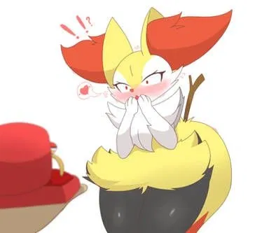 Brax the braixen in heat