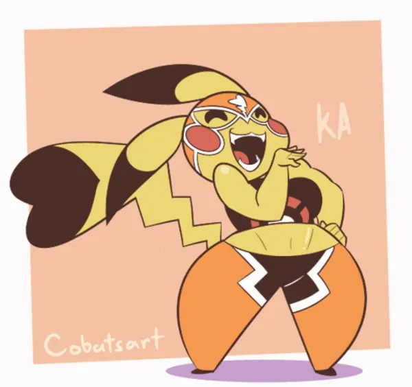 chica the pikachu libre