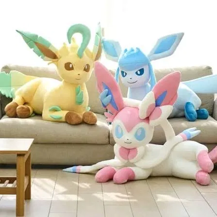 Crystal, Angel, and Fern (AKA the first three eeveelutions I made here)