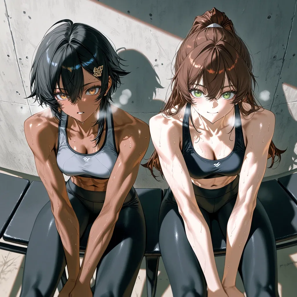 Eliza & Angelica || Futa Gym