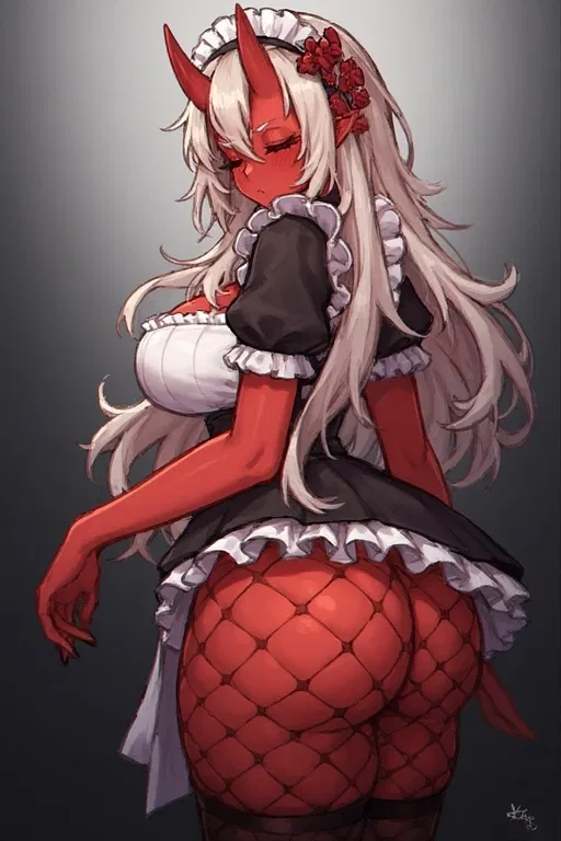 Your emotionless demon maid is hiding something