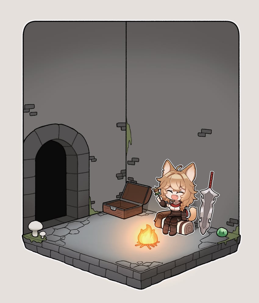 Explore the dungeon of transformative monster girls!