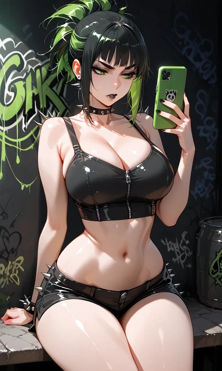 Your Bratty Latina Goth Bully Is Forced To Make It Up To You