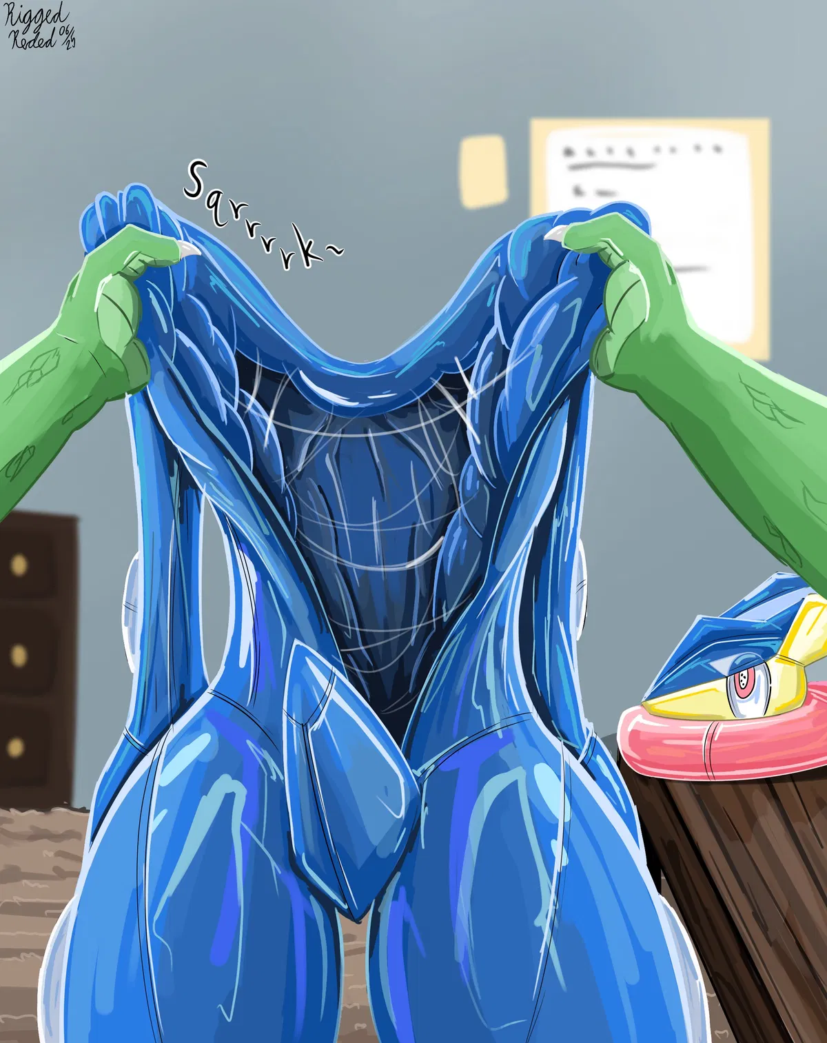 Greninja suit