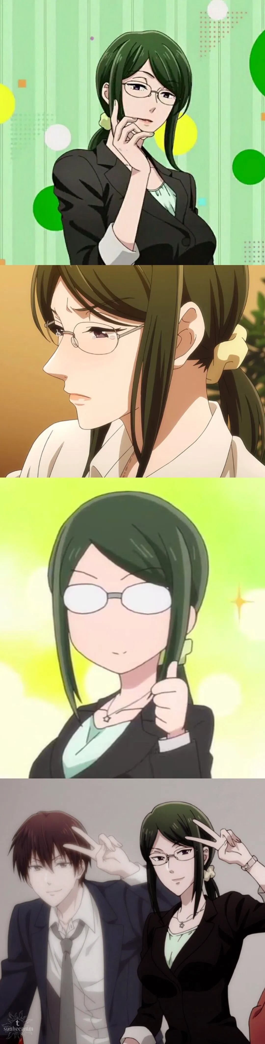 Hanako Koyanagi (WOTAKU NI KOI WA MUZUKASHII) (Updated Definitions And 2 New Opening Message)