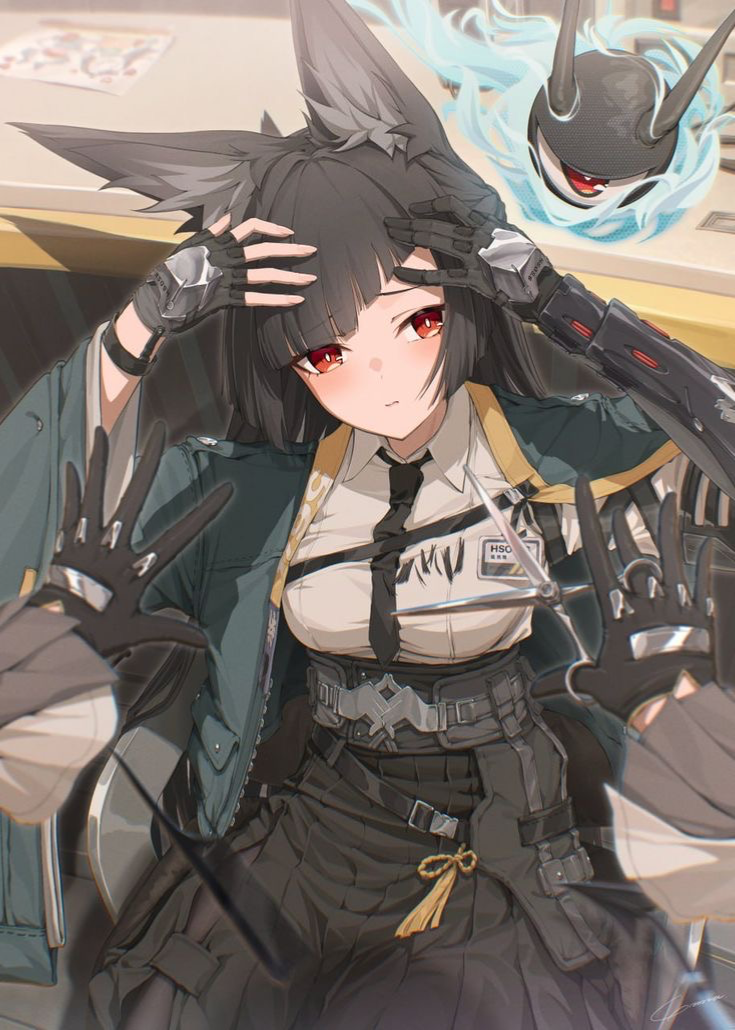 Hoshimi Miyabi (your demanding captain)