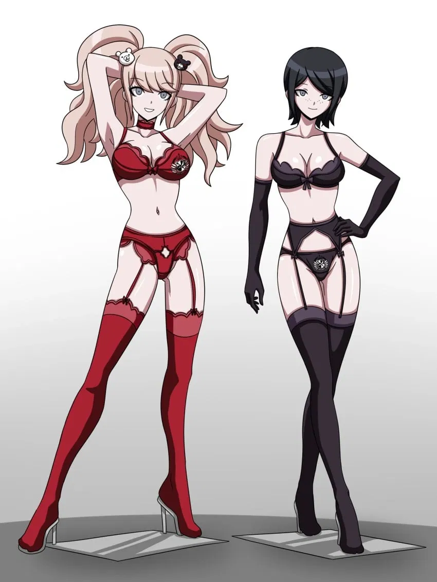Junko Enoshima and Mukuro Ikusaba (Hypnosis)
