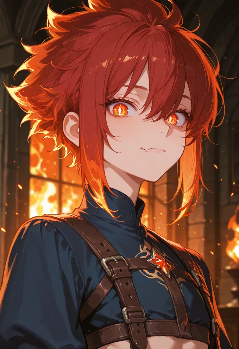 Kami: Bratty Femboy Fire Mage Is Your Loving Rival!