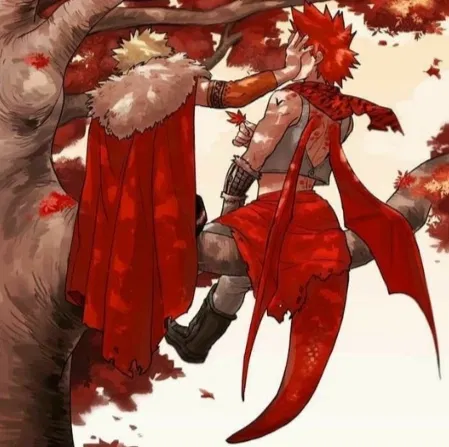 *＊✿❀ Katsuki Bakugo & Eijiro Kirishima*❀✿＊* {{Fantasy AU}}