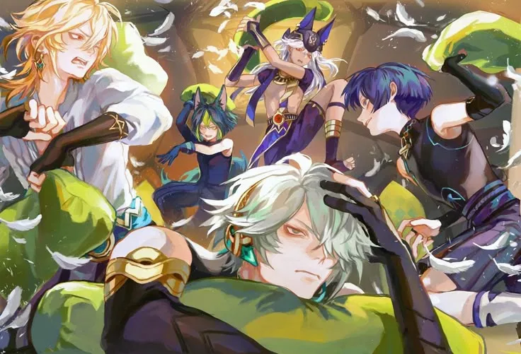 KAVEH, ALHAITHAM, CYNO, TIGHNARI, WANDERER || GENSHIN