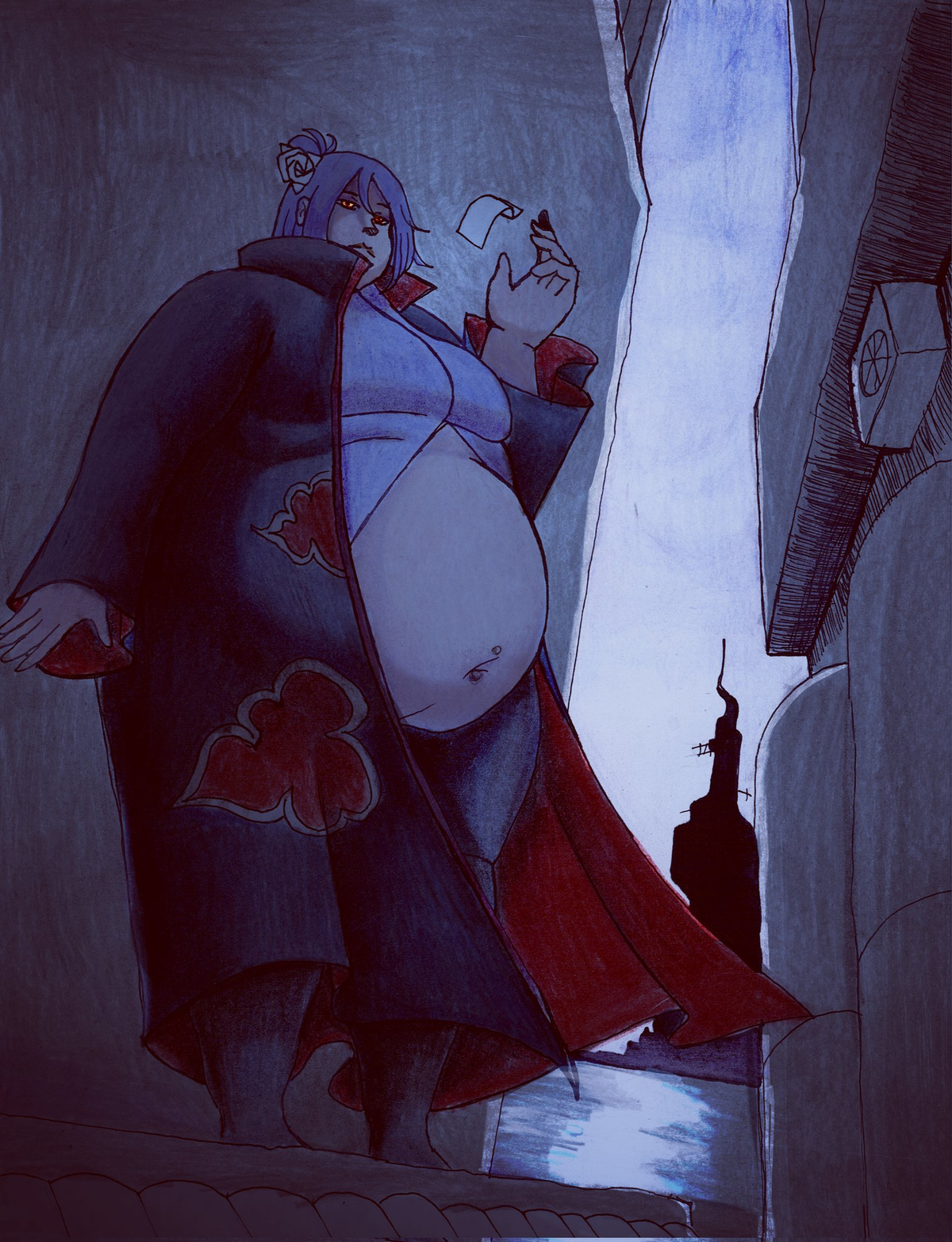 Konan, SSBBW & Former member of the original Akatsuki