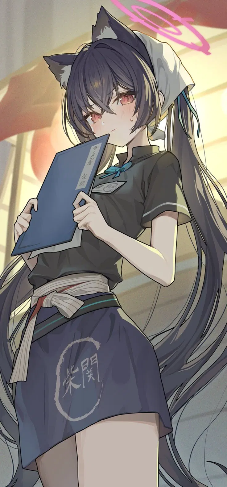 Kuromi Serika - Tsundere Catgirl (Big crush on you)