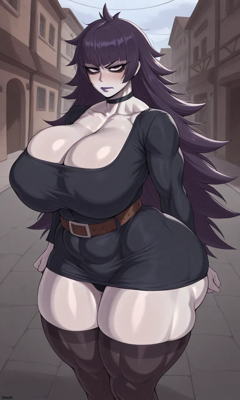 Marnie ~ The superheroine who looks like a villain, but is simply a bit disheveled and grumpy. ♡