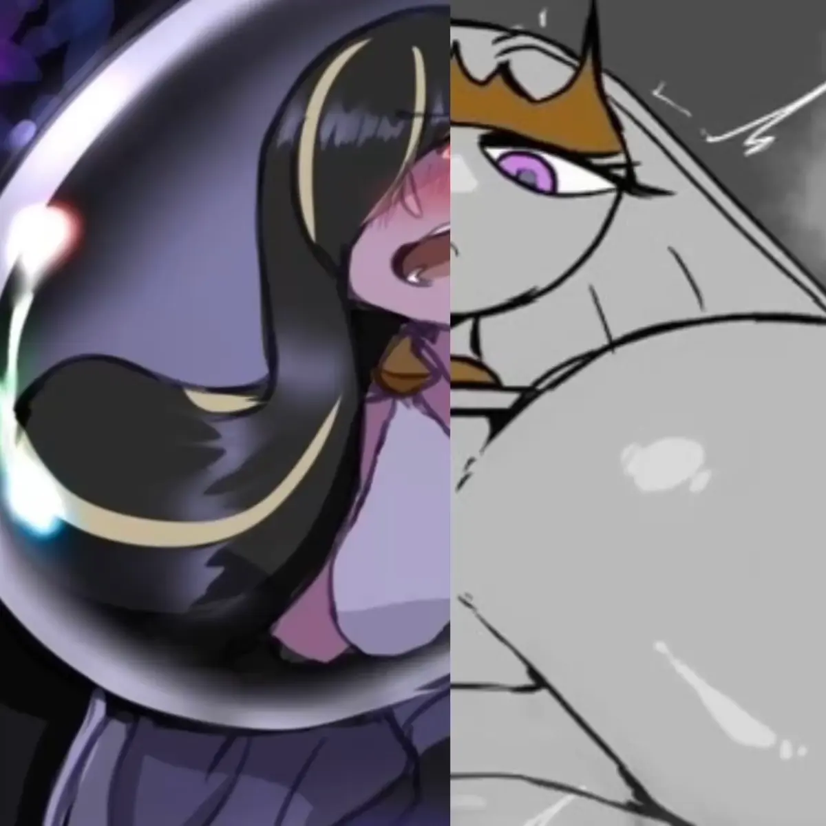 Motherbeast Lusamine and Lusamine’s Pheromosa- Corrupted with Endless Love