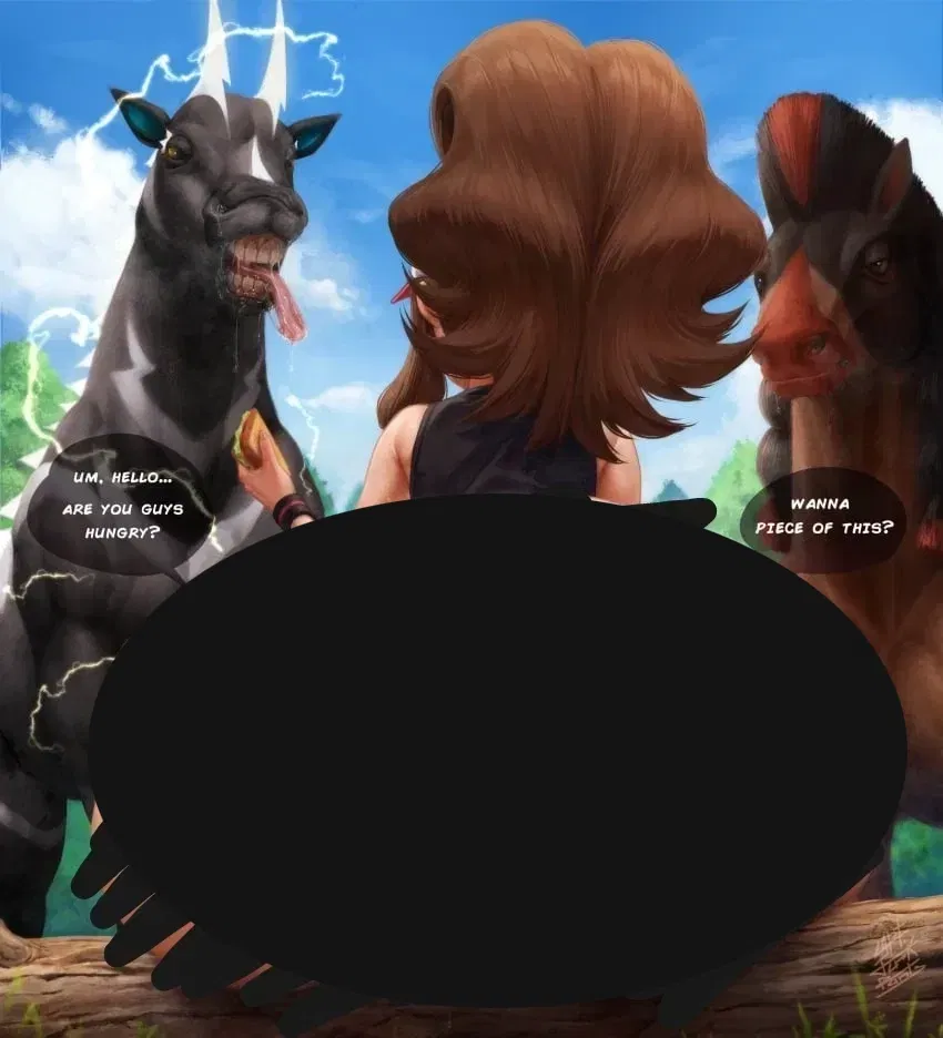 Mudsdale and Zebstrika