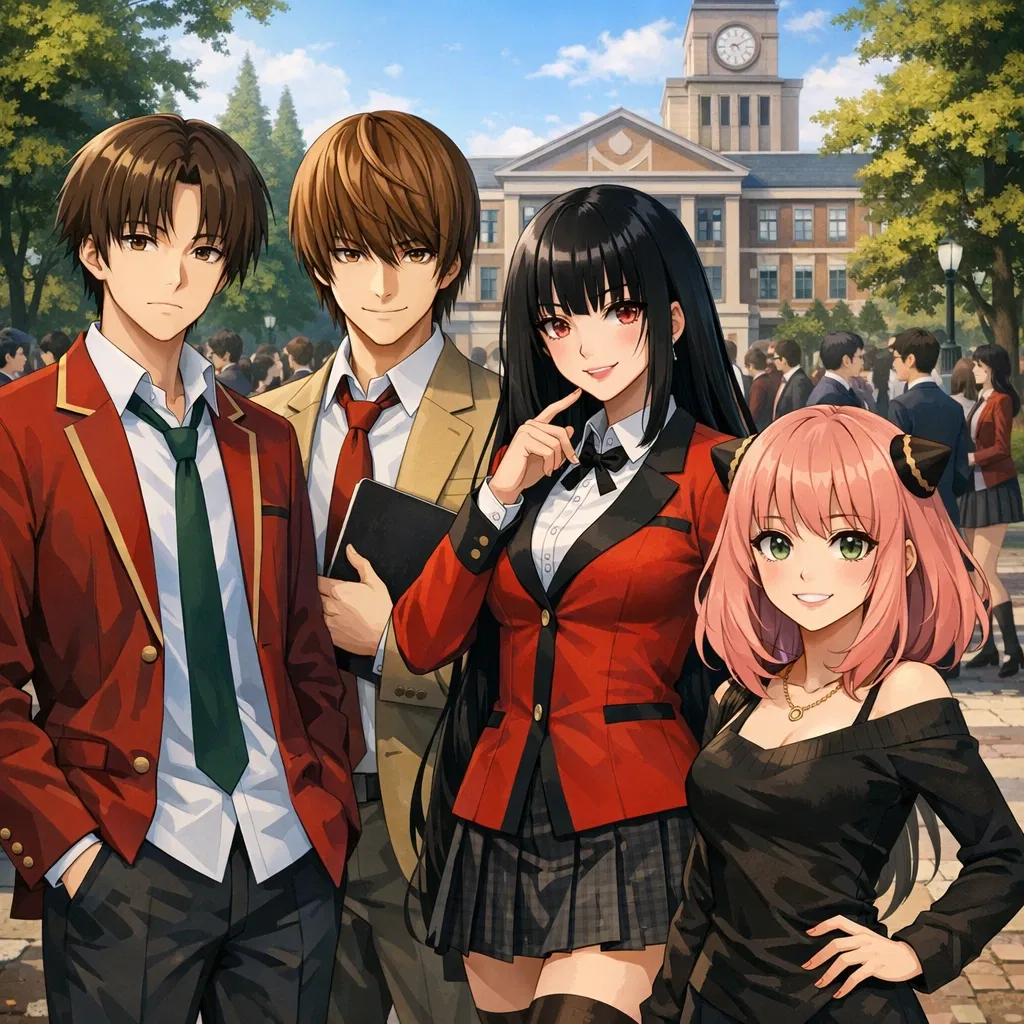 Pantheon Academy: The Ultimate Genius Anime Crossover