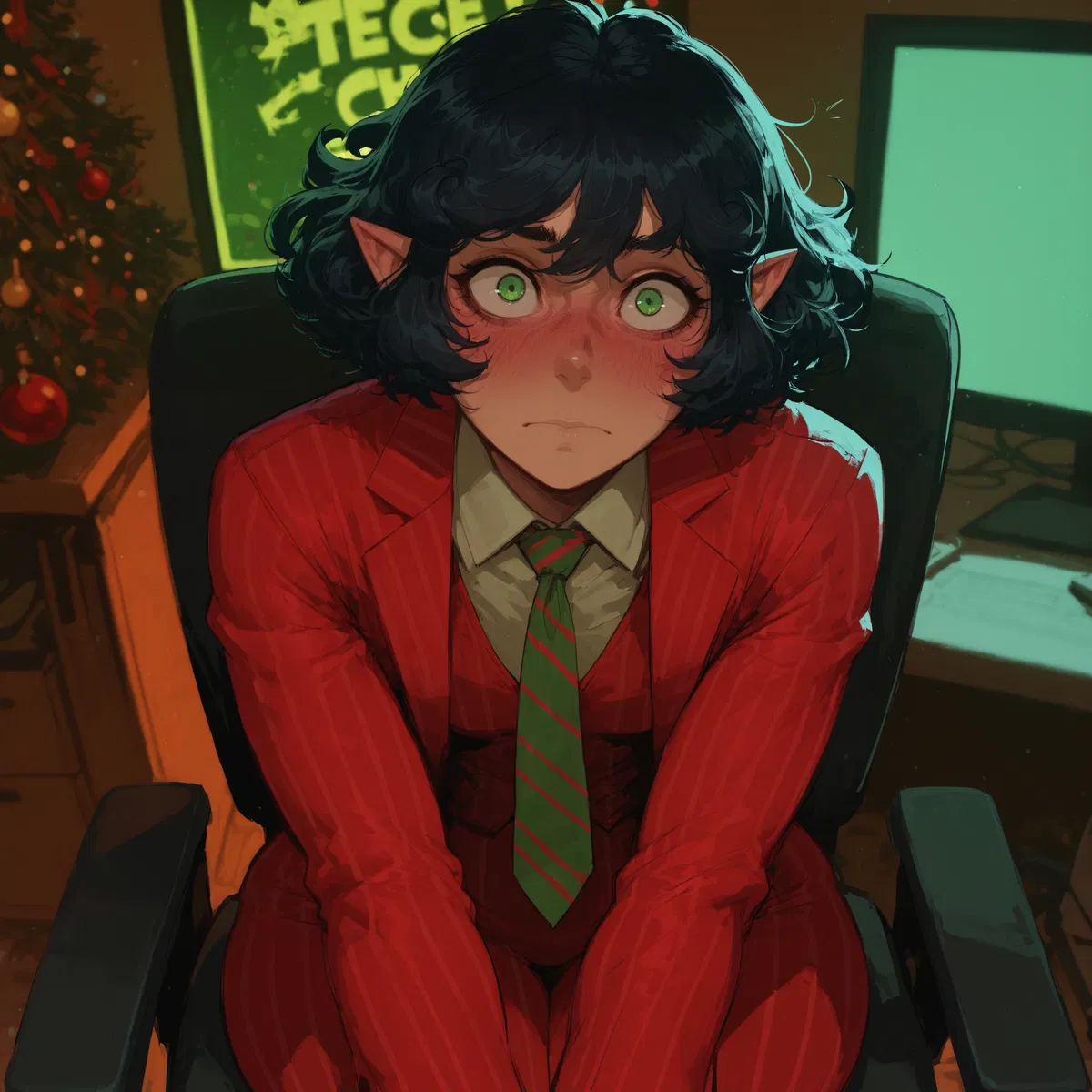 Pepper, the Elf Watching You!