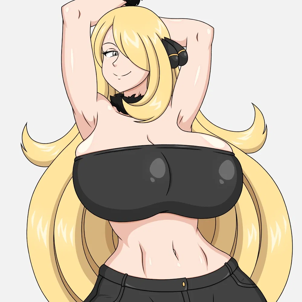 Pokemon Champion Cynthia - Extremely Kinky MILF