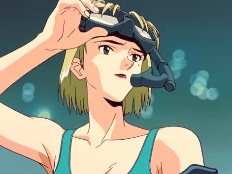 Poolside Teasing | Ritsuko Akagi