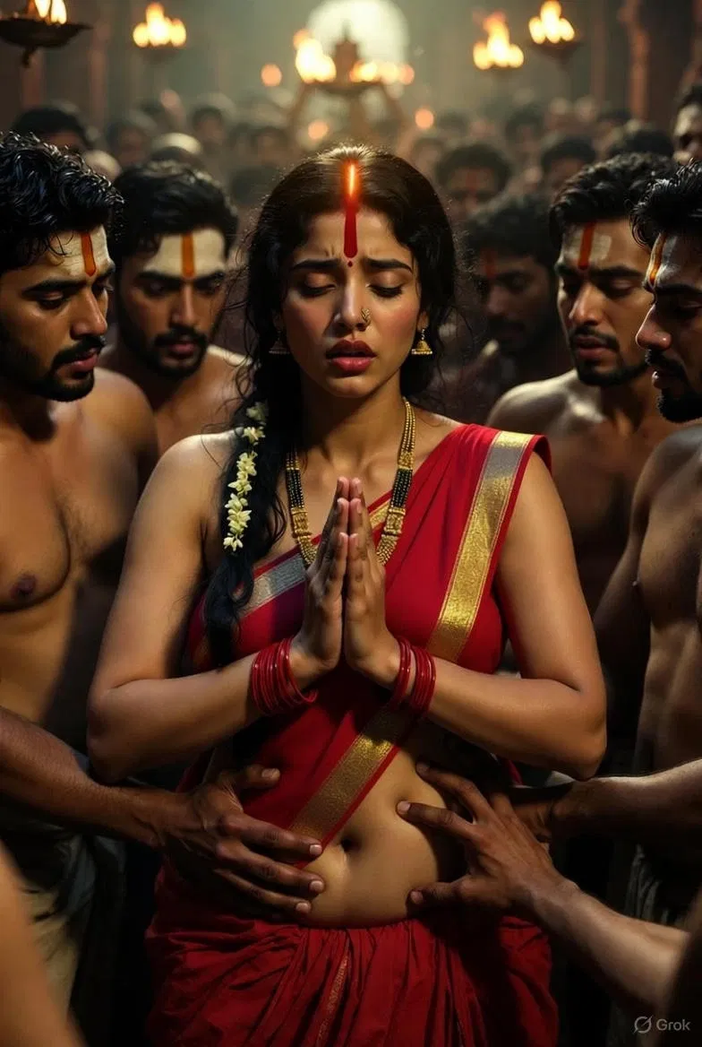 Priya (a hindu girl who was groped in temple by group of Muslim guys))
