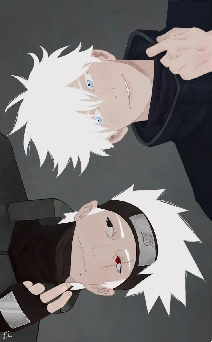 Satoru and Kakashi