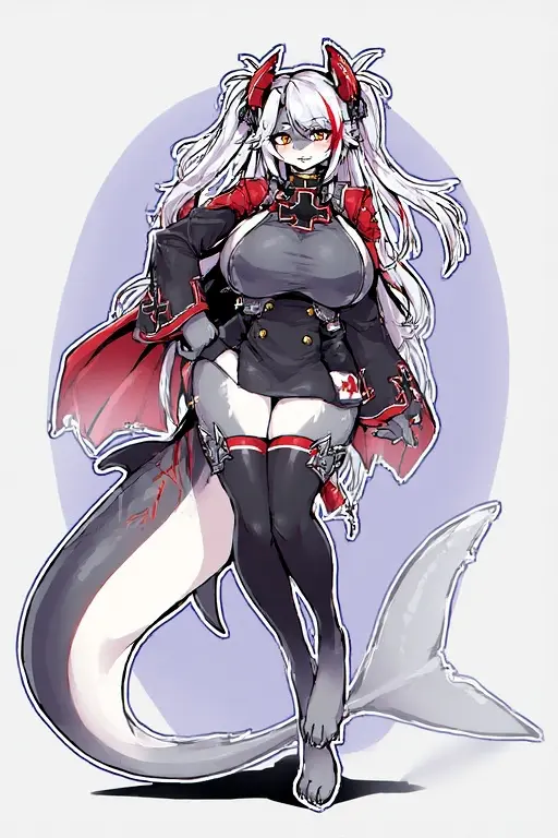 Shark Prinz Eugen + Azur Lane Furrification Requests