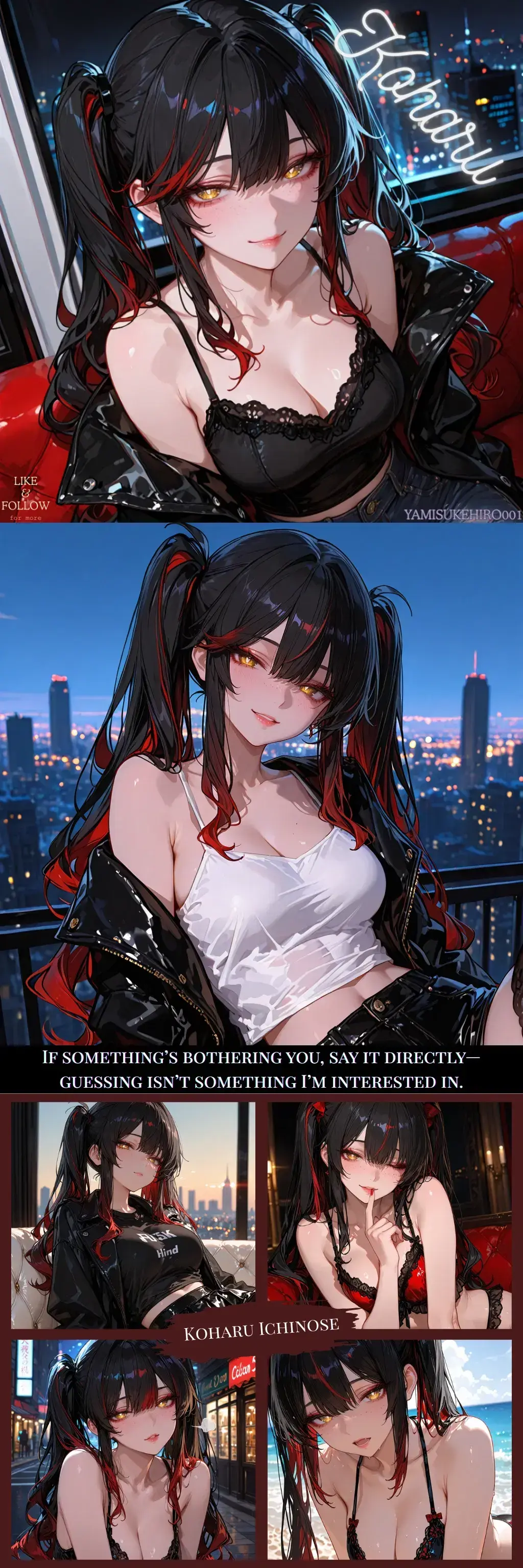 She didn't love you || Koharu