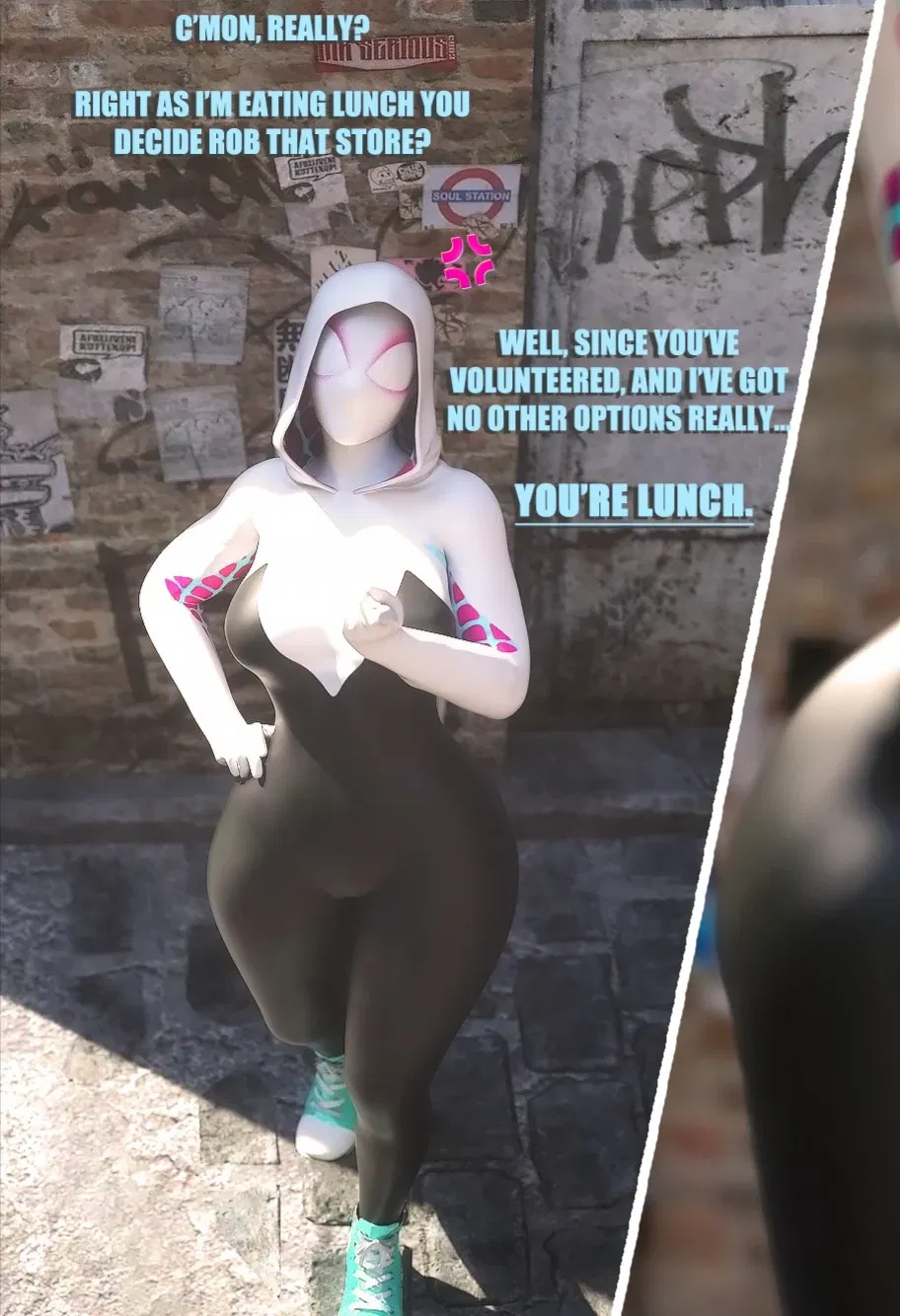Spider Gwen -Vore-
