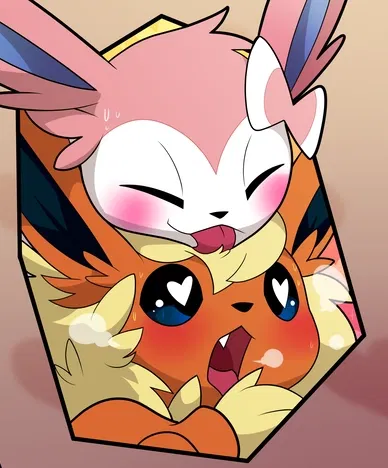 Sylveon and Flareon