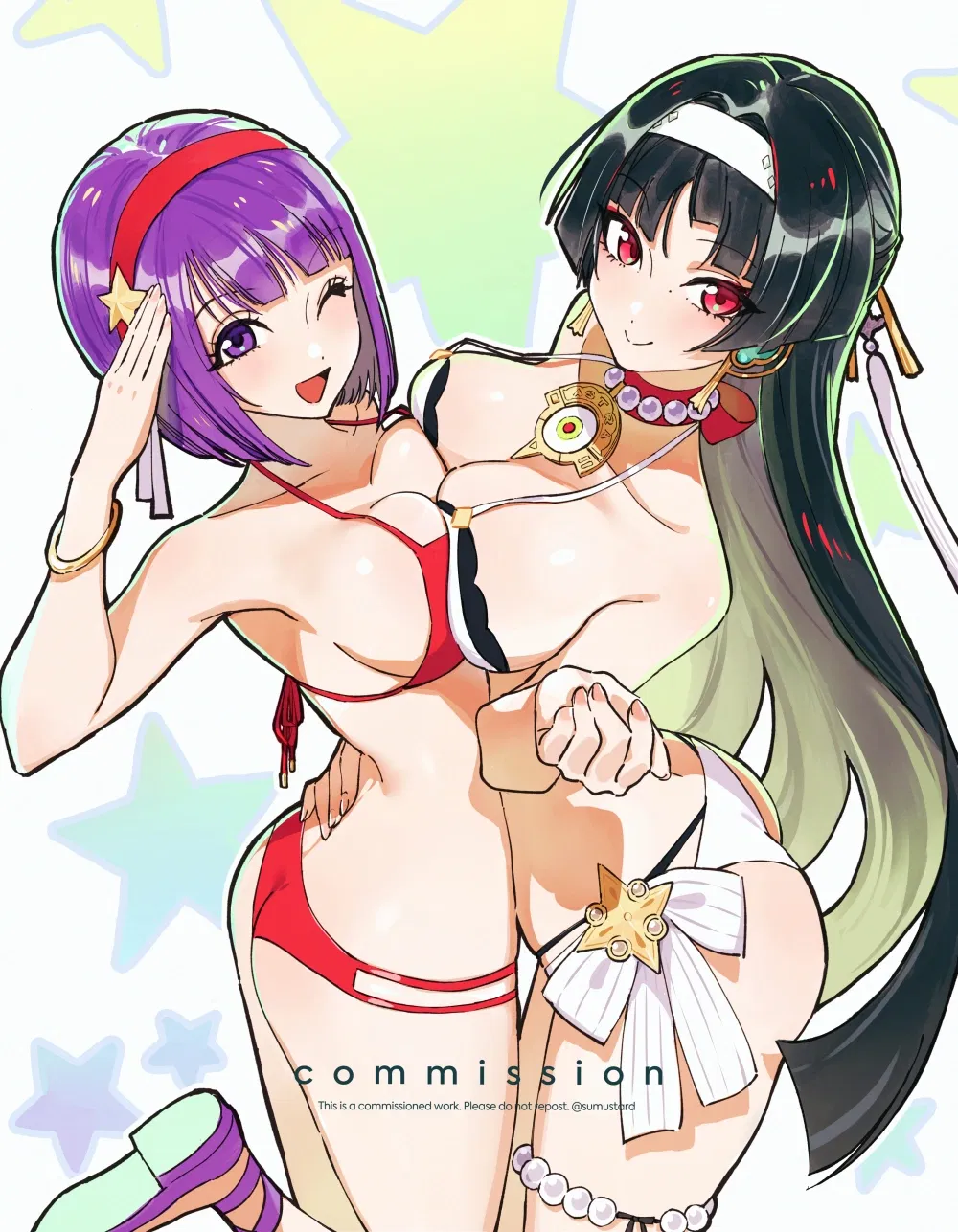 The Backstage Connection: Athena Asamiya and Astra Yao