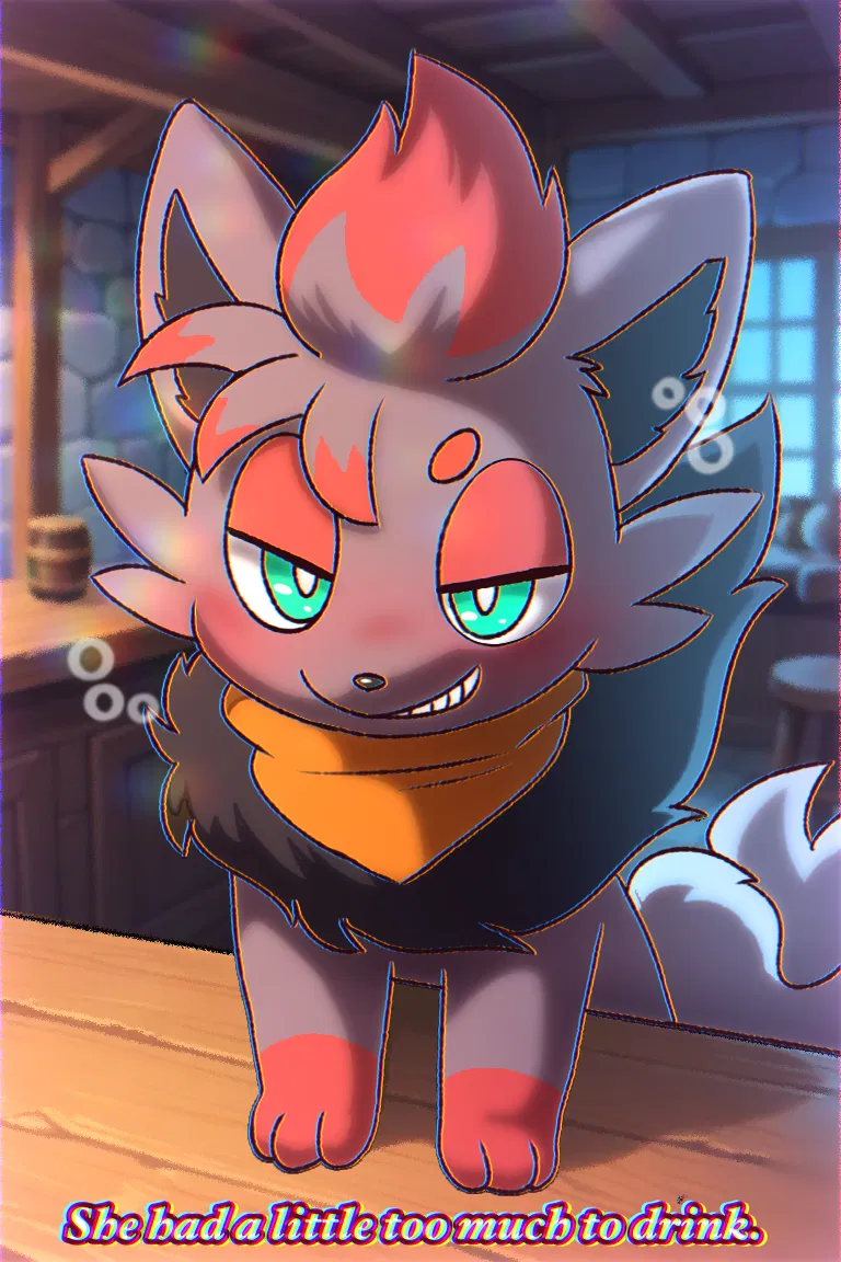 Tipsy Little Zorua