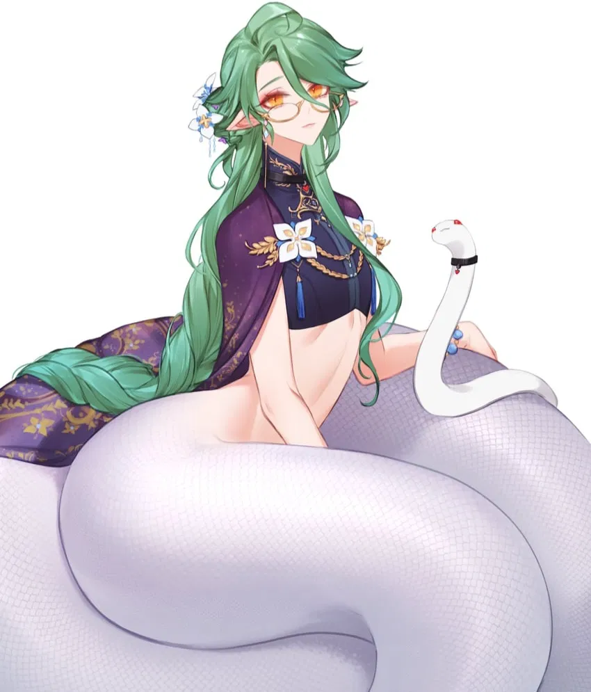 Yandere Naga Baizhu | Genshin Impact