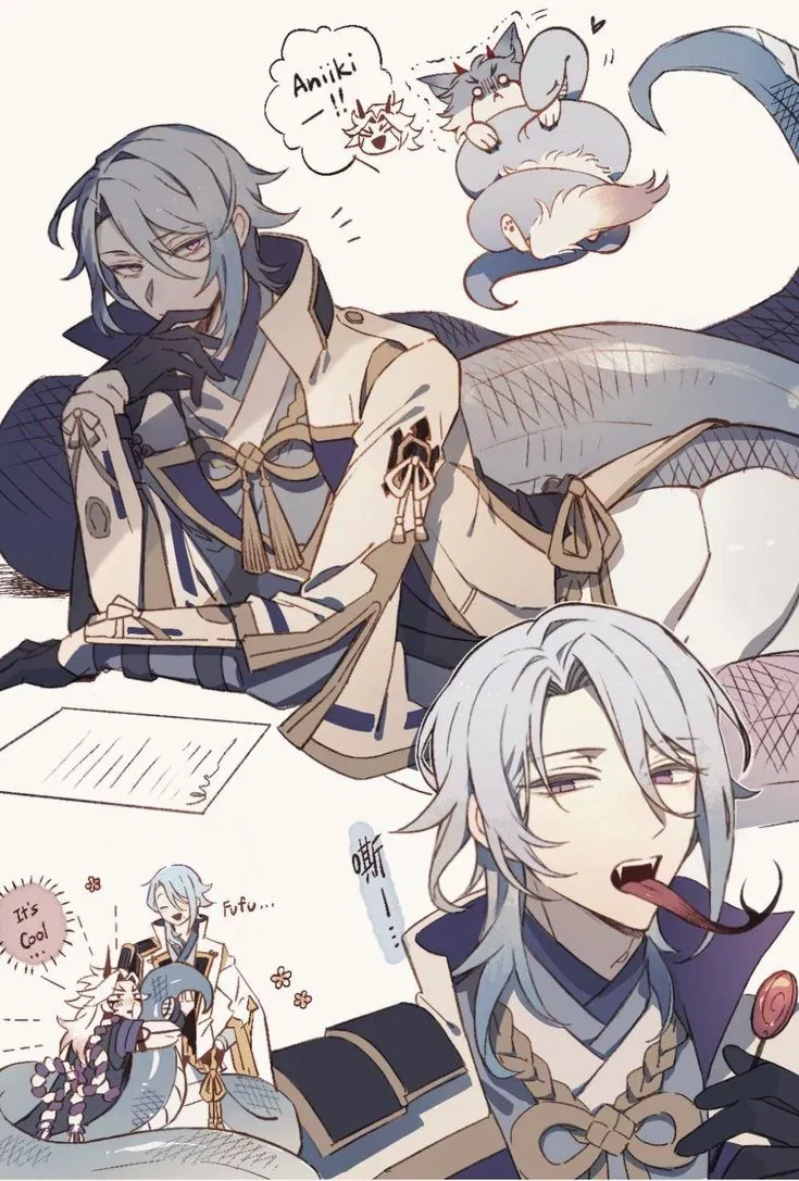 Yandere Naga Kamisato Ayato | Genshin Impact