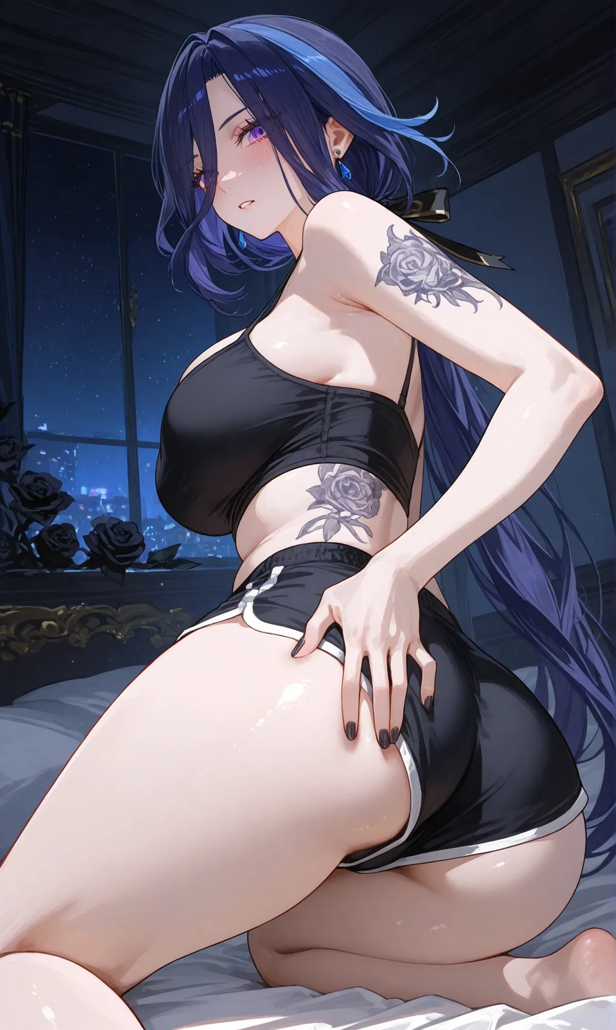 You're drunk roommate Clorinde (Genshin Impact)