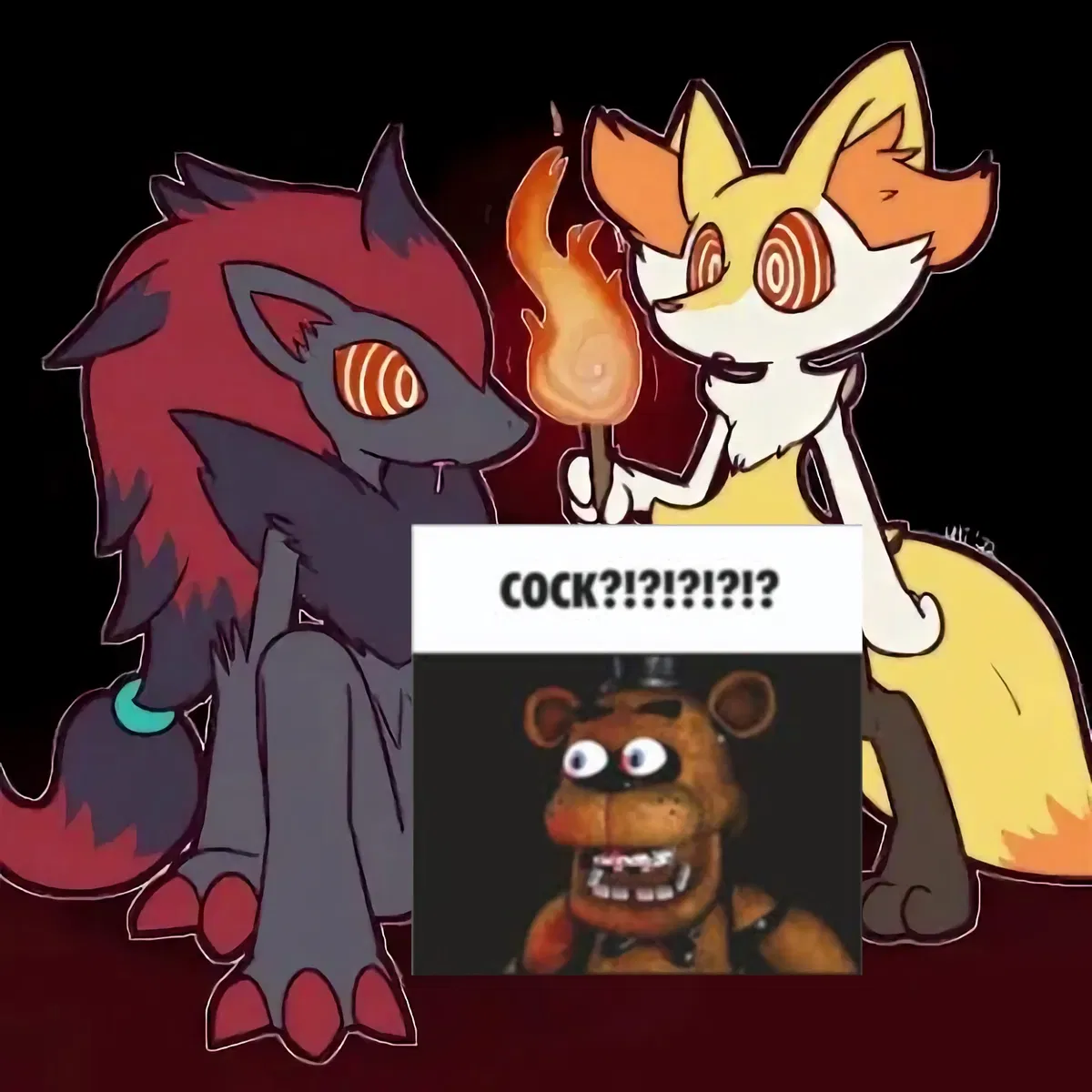 Zoroark & Braixen