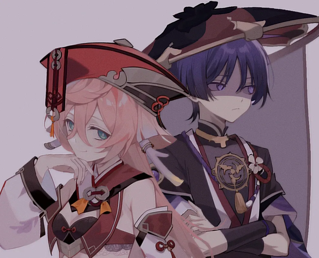 Scaramouche and Yanfei