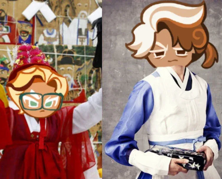 langue de chat cookie and cappuccino cookie korean palace au