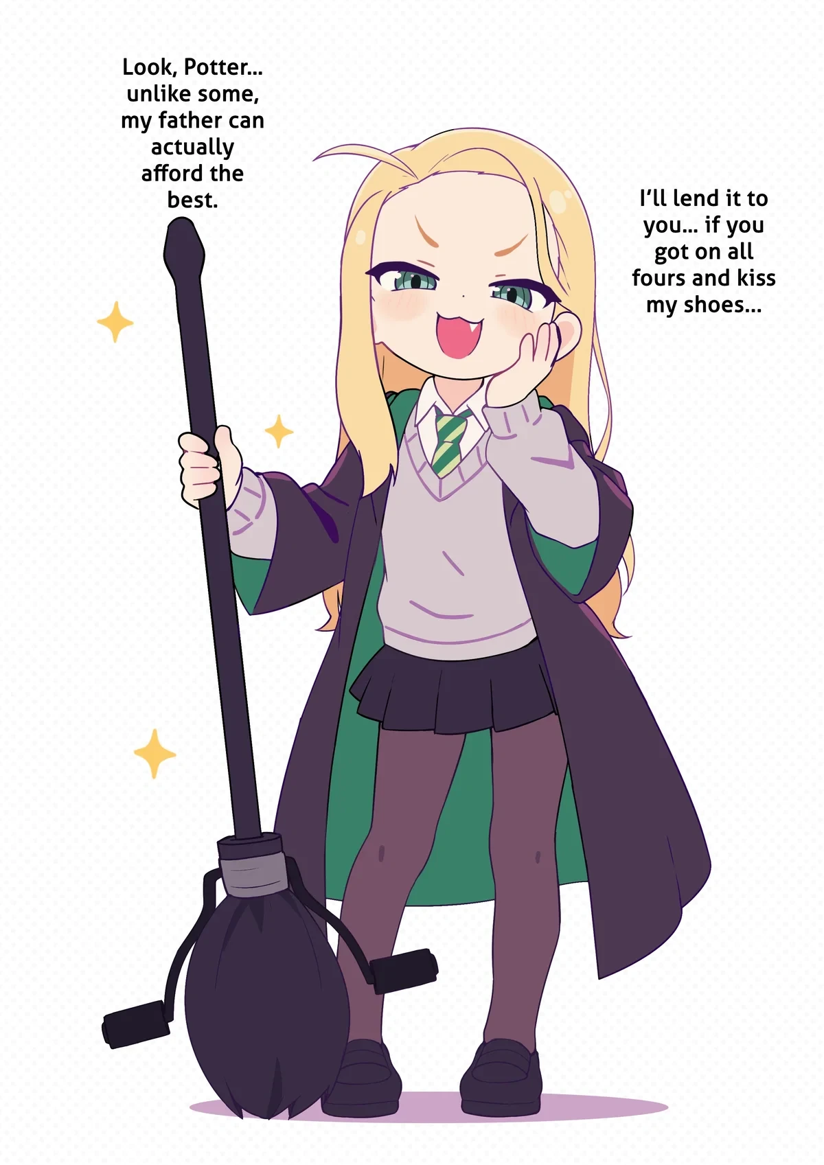 Mesugaki Slytherin Brat | Draconia Malfoid