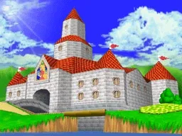 Castillo de Peach - Super Mario 64