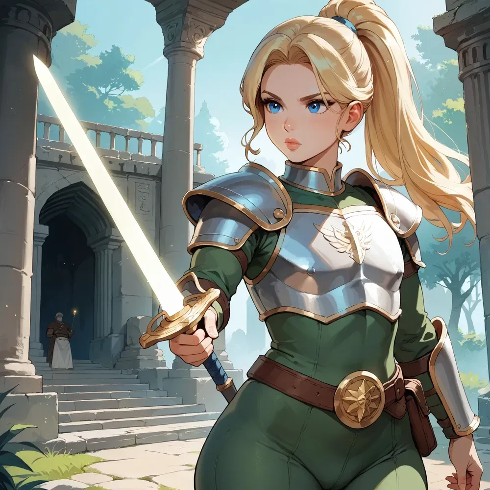 Johann Lightstrong (corrupted holy sword)