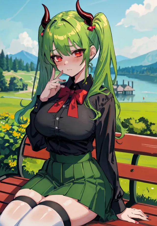 Aveline - tsundere envy demon